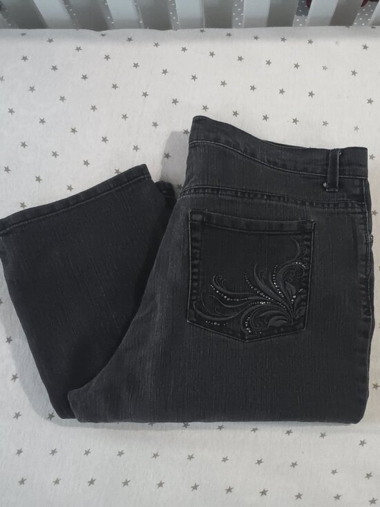 Gloria Vanderbilt Amanda Jeans Size 14 - Picture 3 of 4